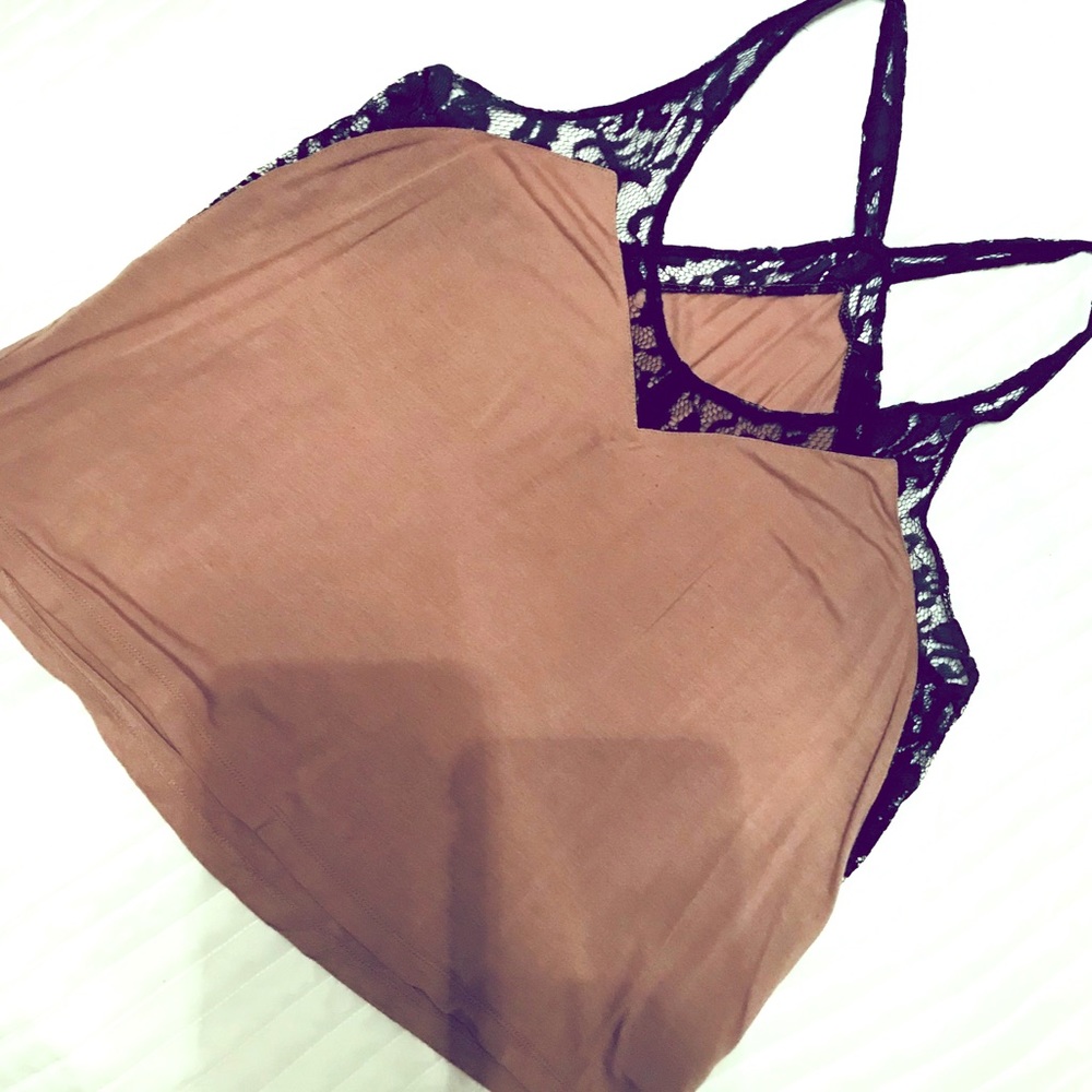 🔥🔥BUNDLE TO SAVE🔥🔥 Lacy Taupe Top